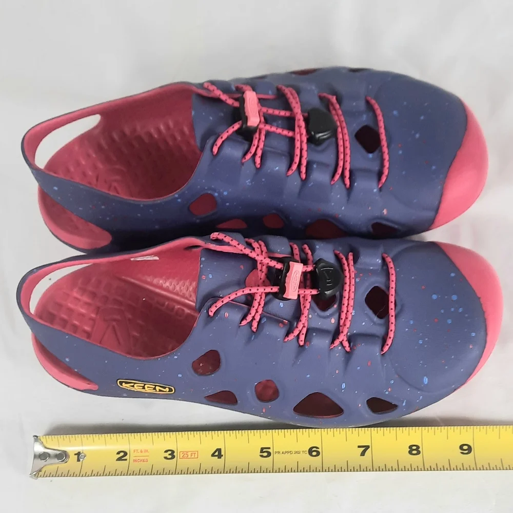 Keen Rio Girls Sandals Size 4 Purple Pink Outdoor Waterproof Water Shoes 1012701